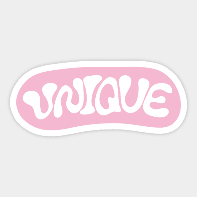 Unique Sticker by PapaPropain